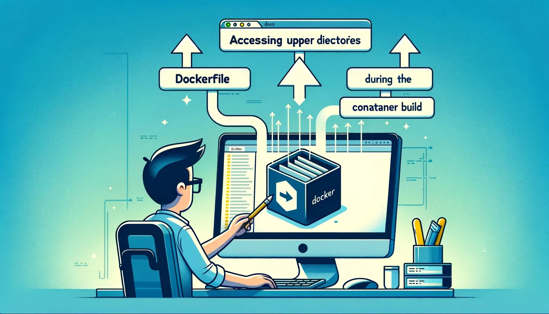 コンテナビルド時にDockerファイルより上のディレクトリを用いる方法