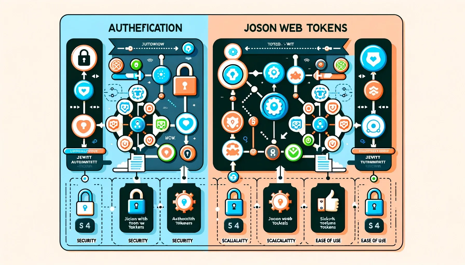 JWTトークンによる認証とセッショントークンによる認証の違い
